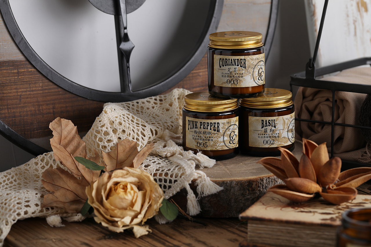 C&C手作——花语香颂果实蜡烛