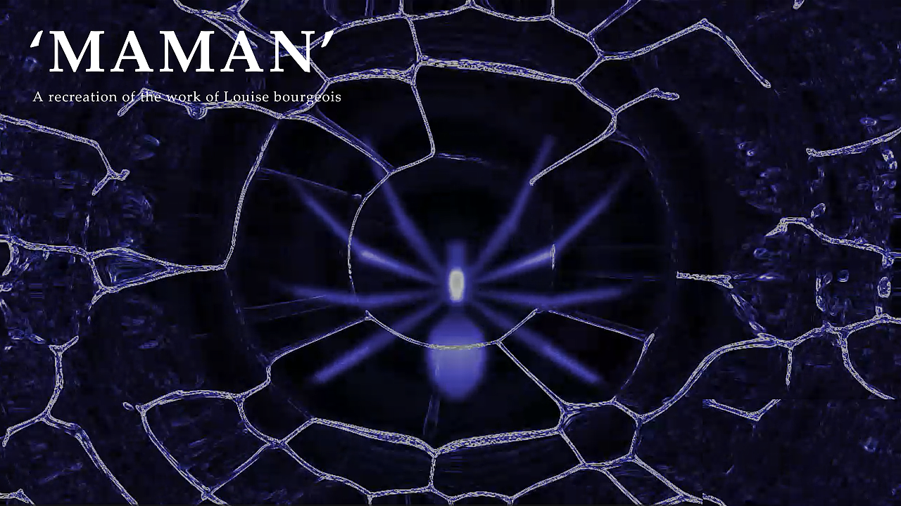 “MAMAN”虚拟艺术展_TouchDesigner