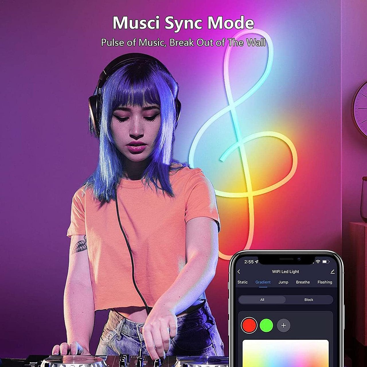 亚马逊图片设计——灯带