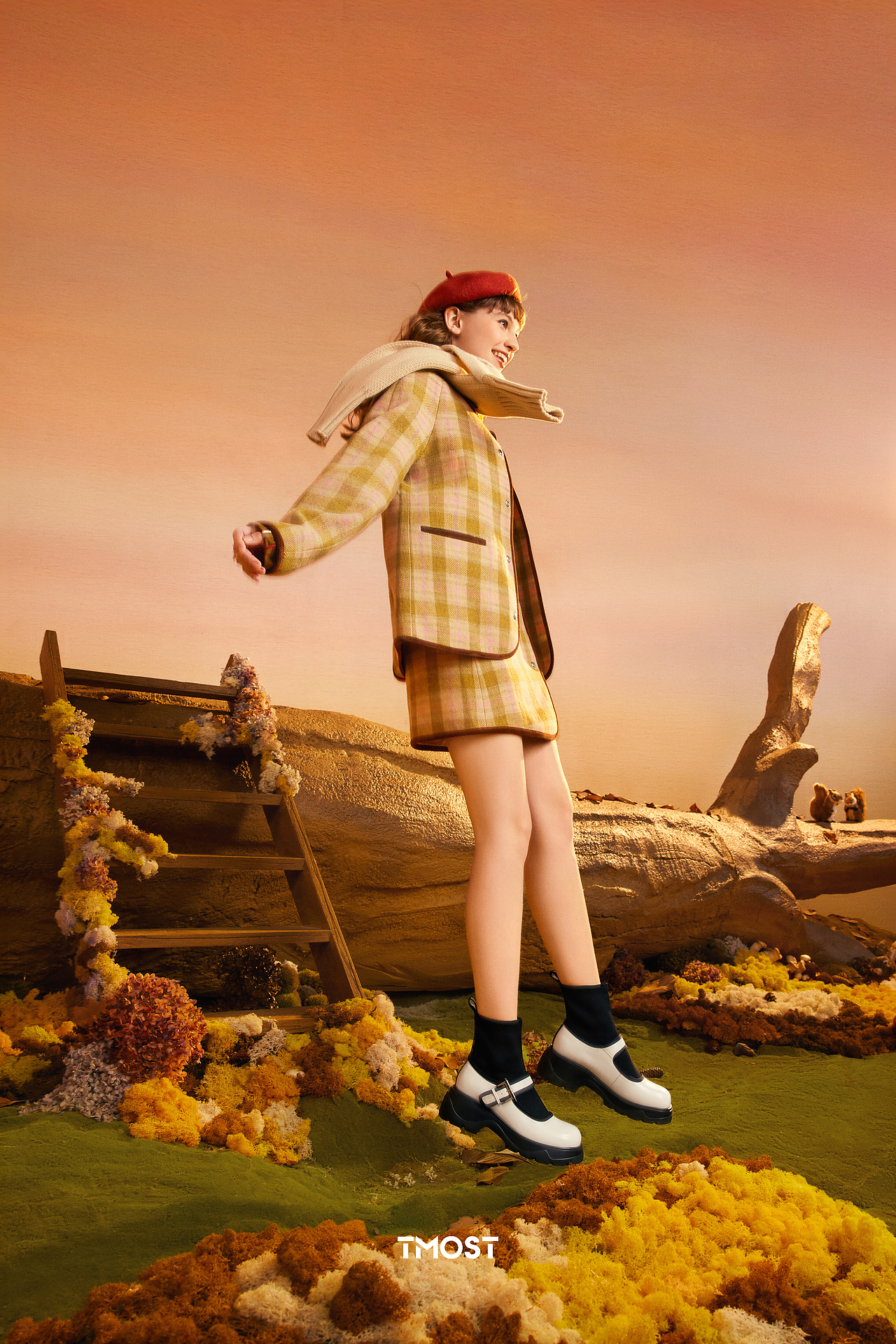 女鞋形象|天美意TEENMIX