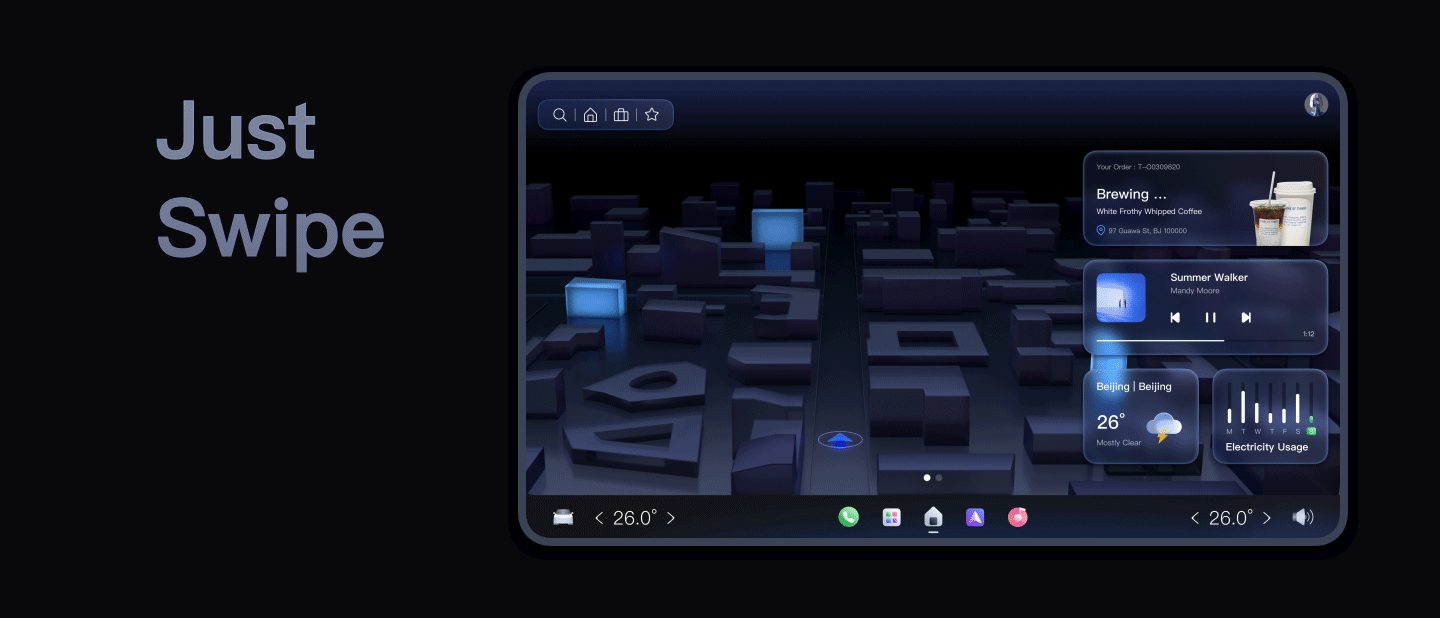 Woo HMI Design（图ZMzA1Nzg5MTc2） - 软件界面 - 站酷设计师MerryKing原创素材 - 站酷ZCOOL