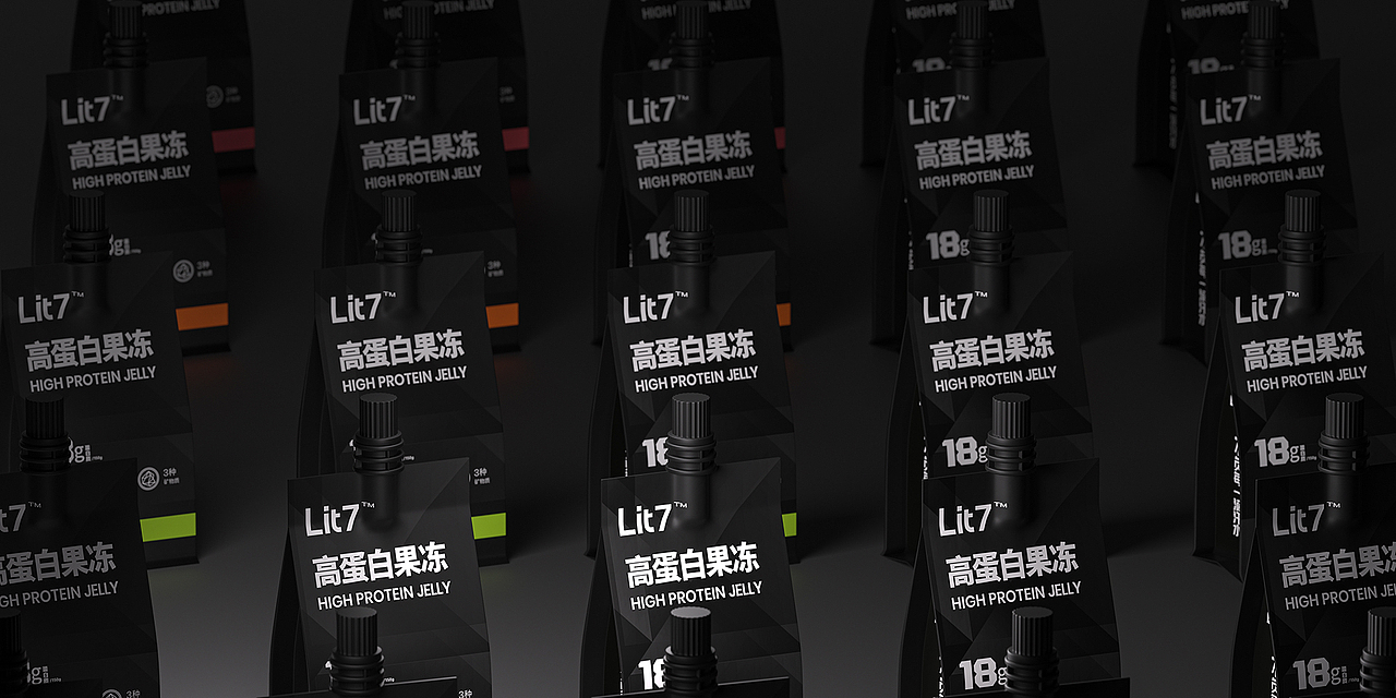 Lit7高蛋白果冻快消品品牌（图ZMzM3ODExOTQw） - 包装 - 站酷设计师无限脑洞张某人原创素材 - 站酷ZCOOL