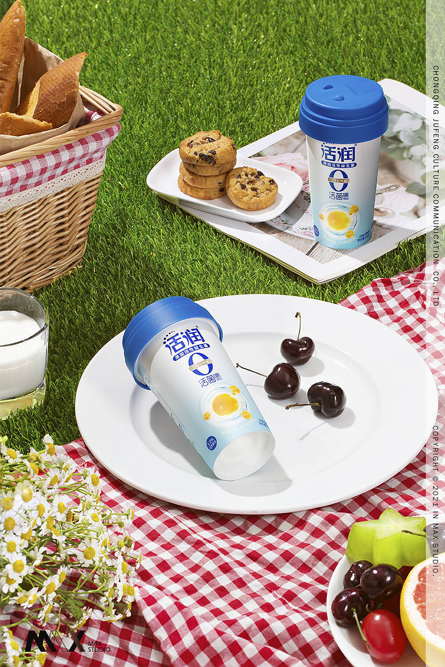 新希望 x 活润益生菌晶球发酵乳丨产品摄影
