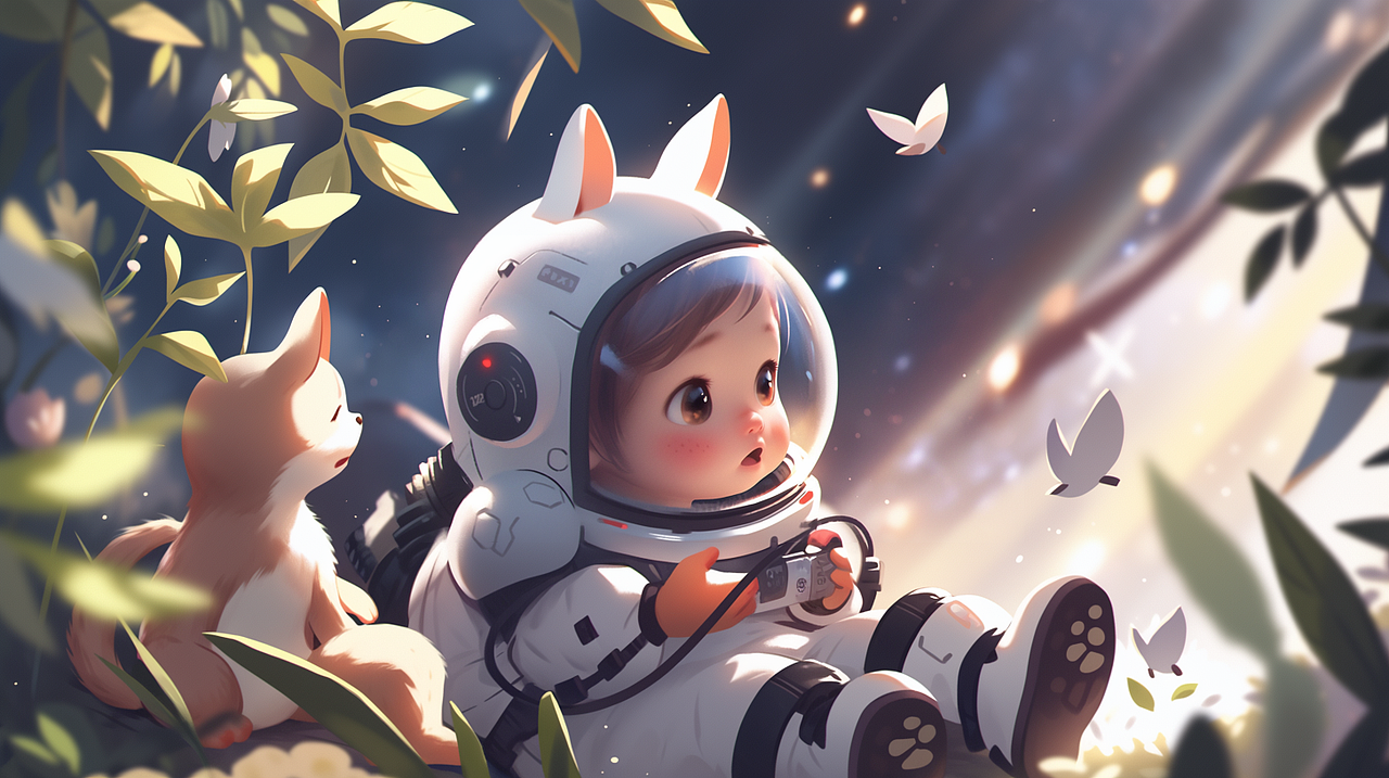AI 太空婴儿（图ZMzQ1NjE1Mjg0） - 游戏原画 - 站酷设计师liusha25184原创素材 - 站酷ZCOOL