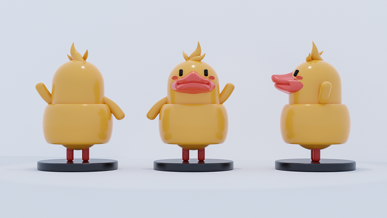 Blender3D三维建模渲染动漫卡通人物实物餐桌果蔬设计