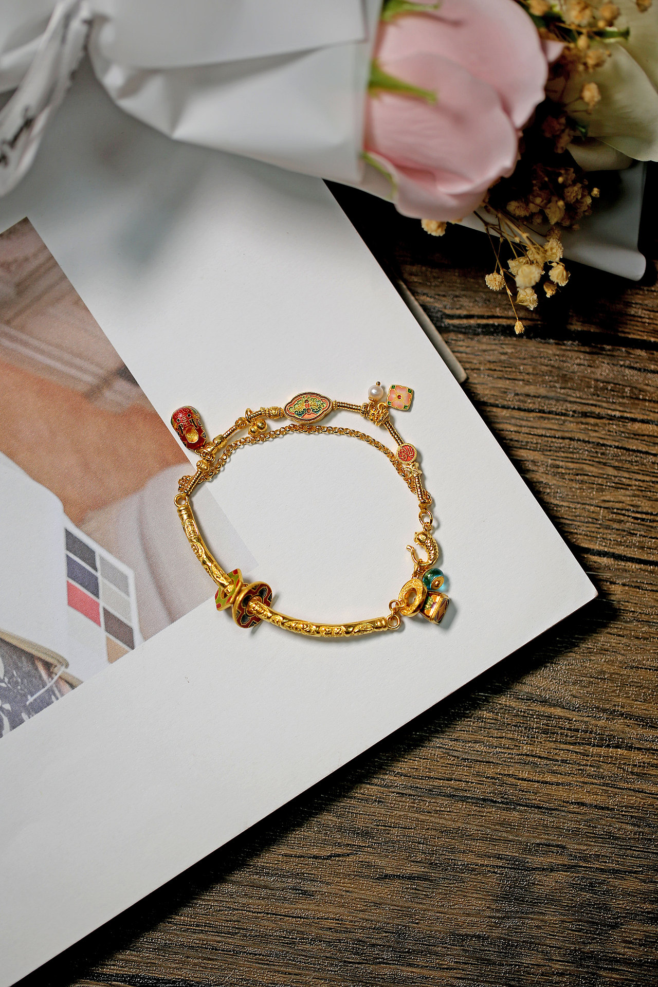 手工黄金艺术 | 古法手链合集