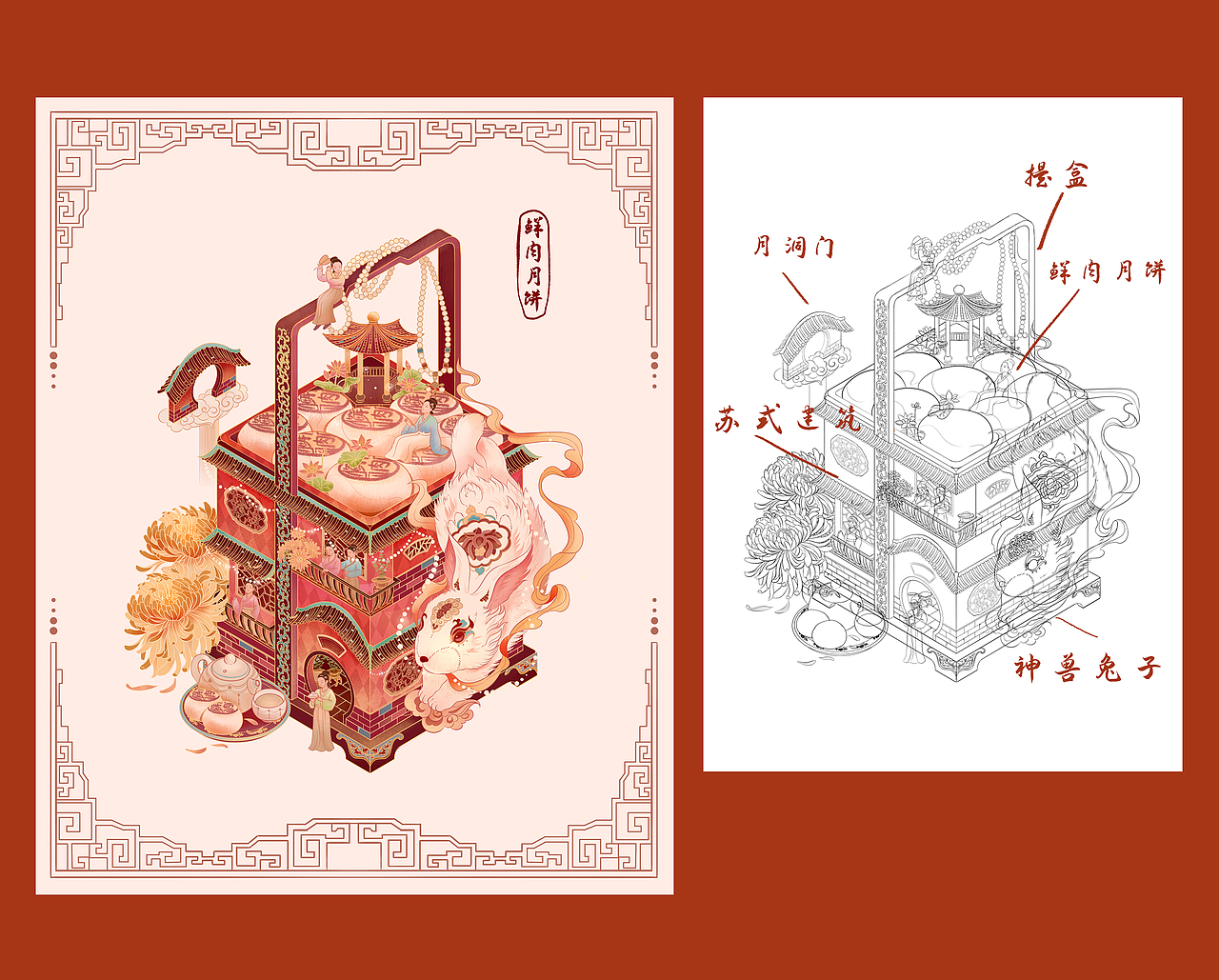2.5D 中华美食街