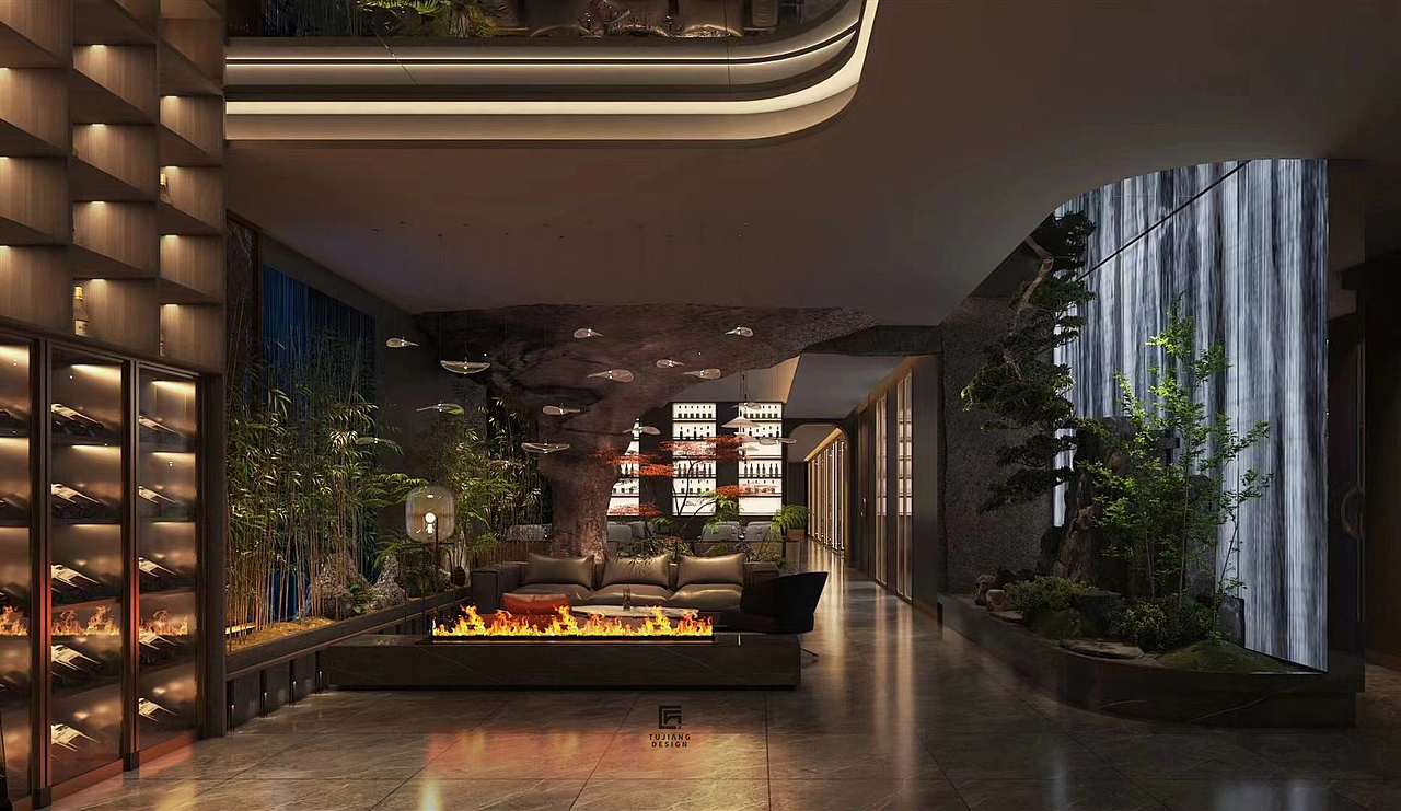 湘菜馆设计案例丨征服年轻人视觉与味觉的轻负担湘菜馆