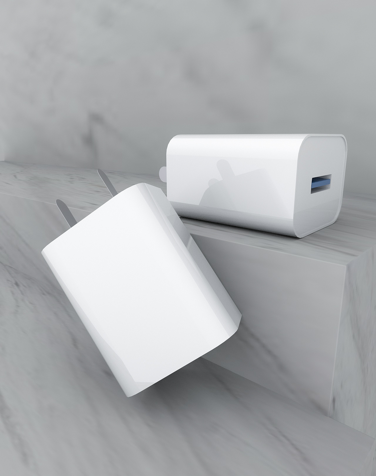 充电头建模练习