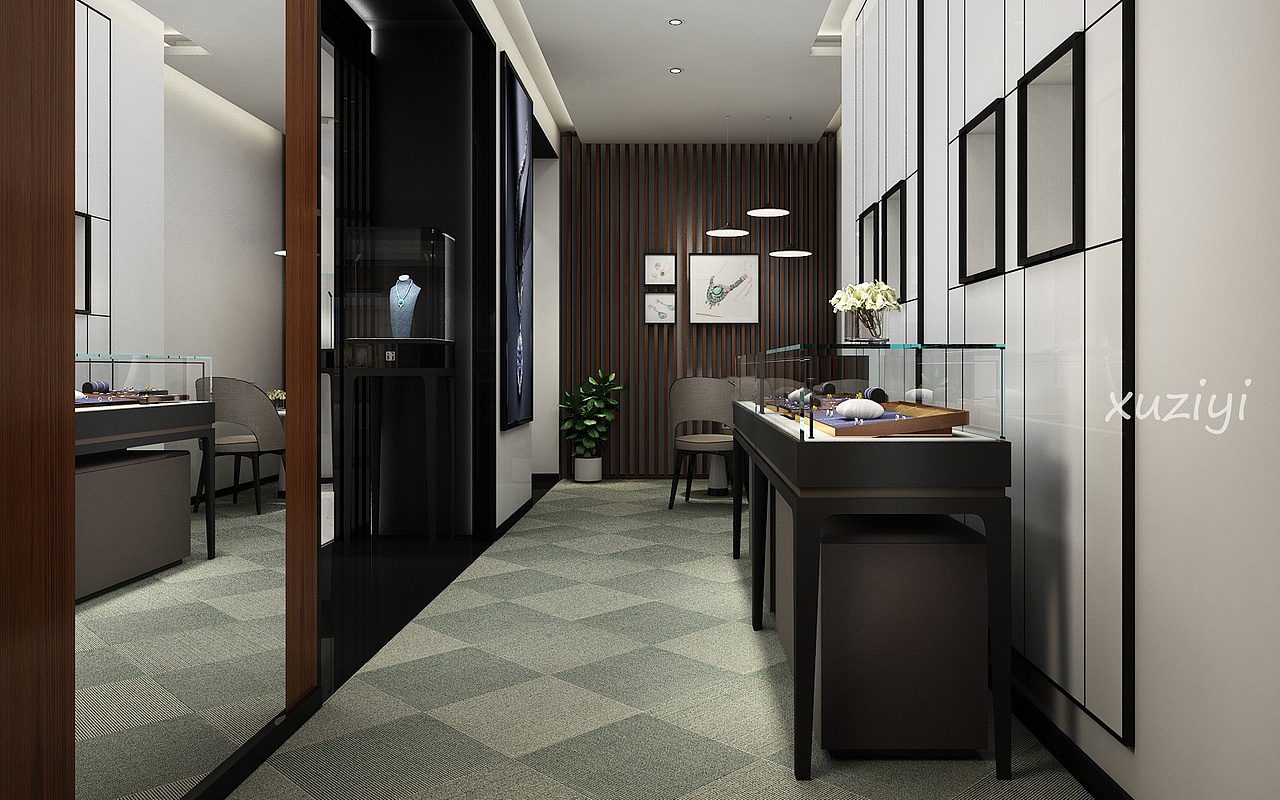 现代极简珠宝会所设计