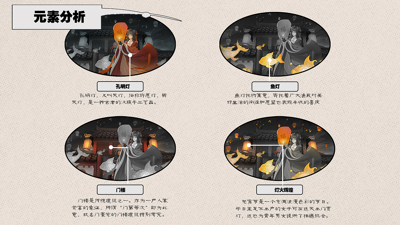 灯火辉煌——元宵节（图ZMzI4MzYyMzc2） - 海报 - 站酷设计师玉京山原创素材 - 站酷ZCOOL