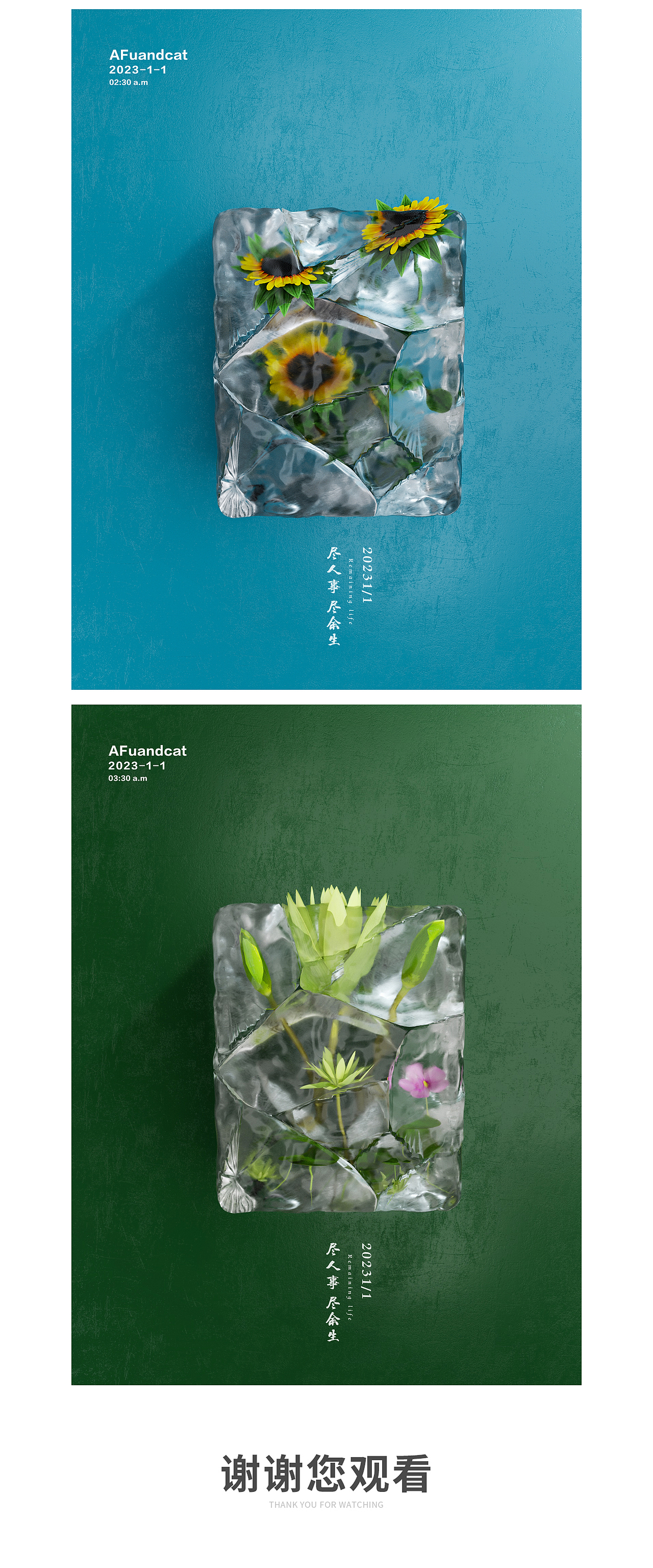 《C4D冻结的心》尽人事 尽余生