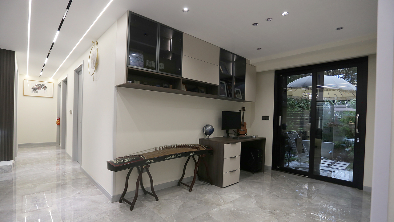 四川邻水集美天宸(243平方现代简约五居室)实景案例