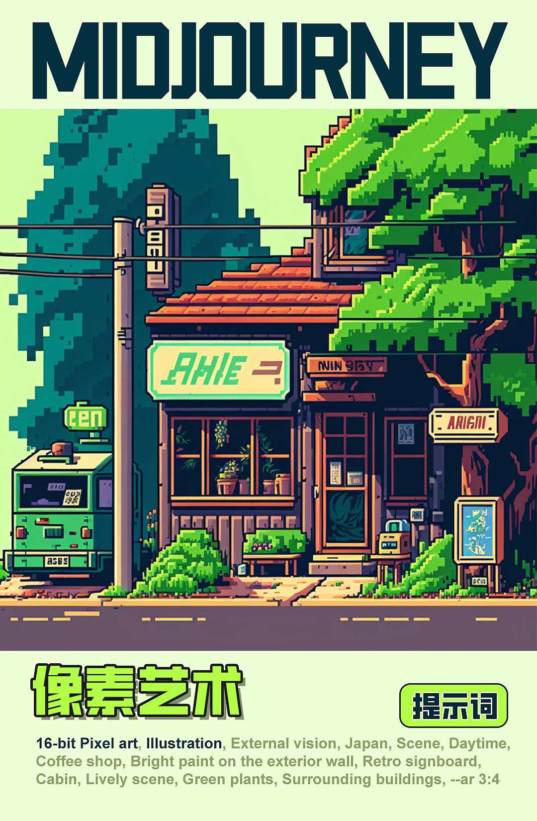 Midjourney人工智能绘图-像素艺术（图ZMzM1NzEyMjc2） - AI作品 - 站酷设计师IDDE原创素材 - 站酷ZCOOL