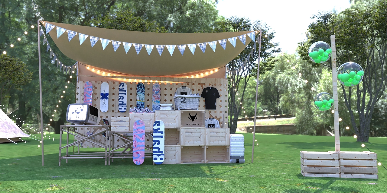 极狐露营活动（图ZMzExNTE2MDUy） - 其他三维 - 站酷设计师mega2301原创素材 - 站酷ZCOOL