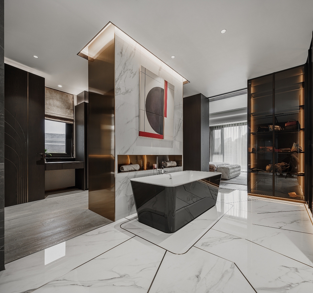 別墅黑色現(xiàn)代輕奢（圖ZMzUxMDY2NjM2） - 家裝設(shè)計(jì) - 站酷設(shè)計(jì)師Z816902199原創(chuàng)素材 - 站酷ZCOOL