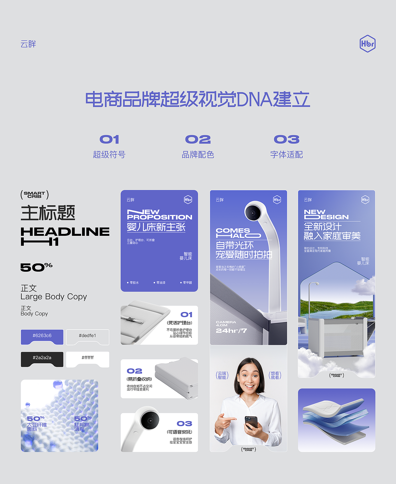 像素✖HBR虎贝尔 品牌视觉全案升级（详情页）