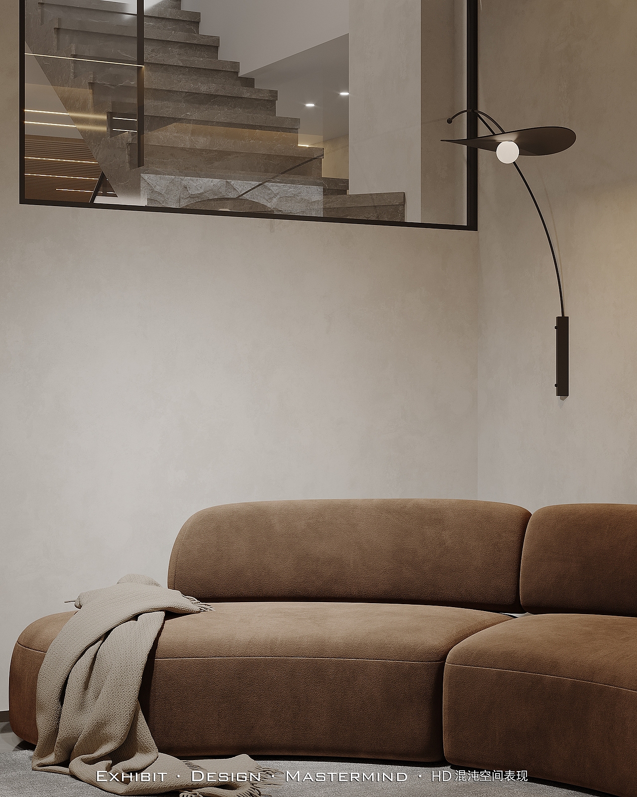 现代 简约风 客餐厅效果 X 混沌空间表现