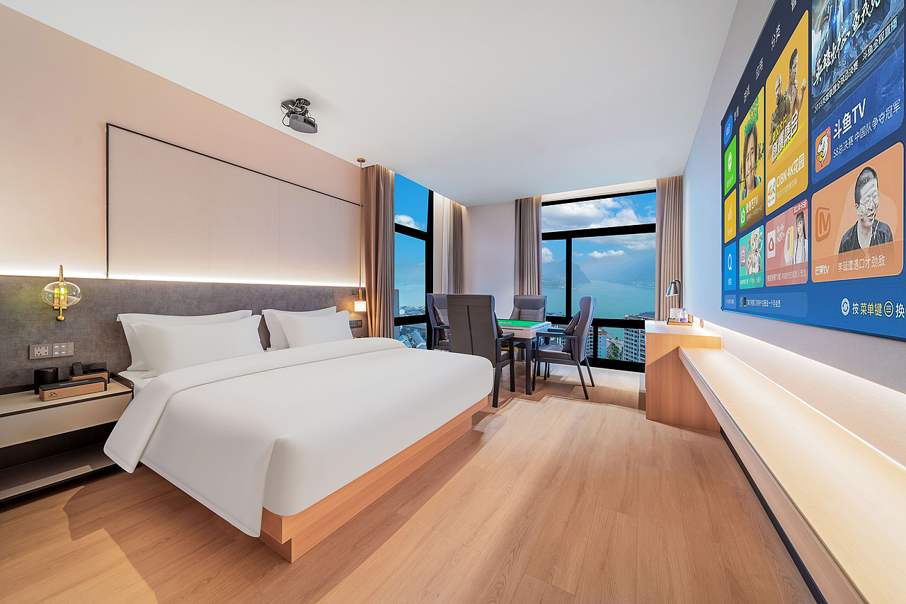 重庆市巫山县酒店拍摄|尚岸江景酒店|酒店摄影