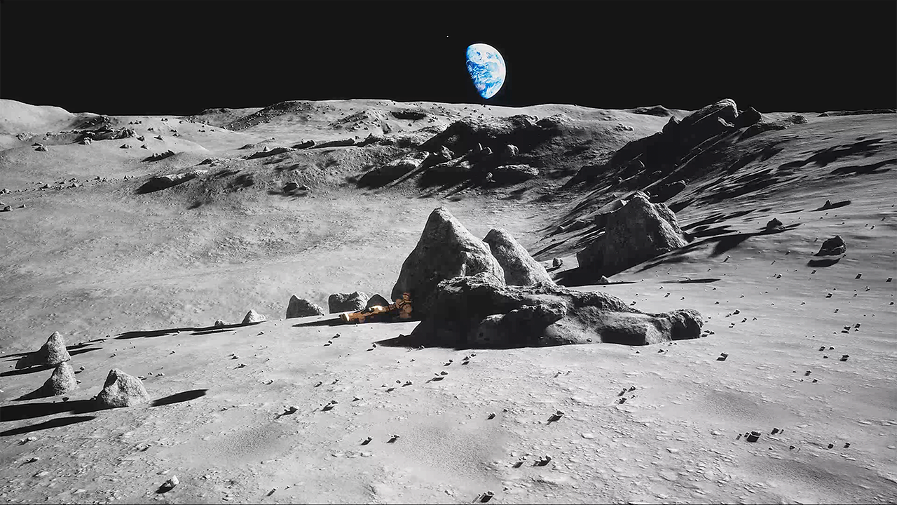 虚幻引擎5 | UE5渲染 CG | 《流浪月球》个人作品