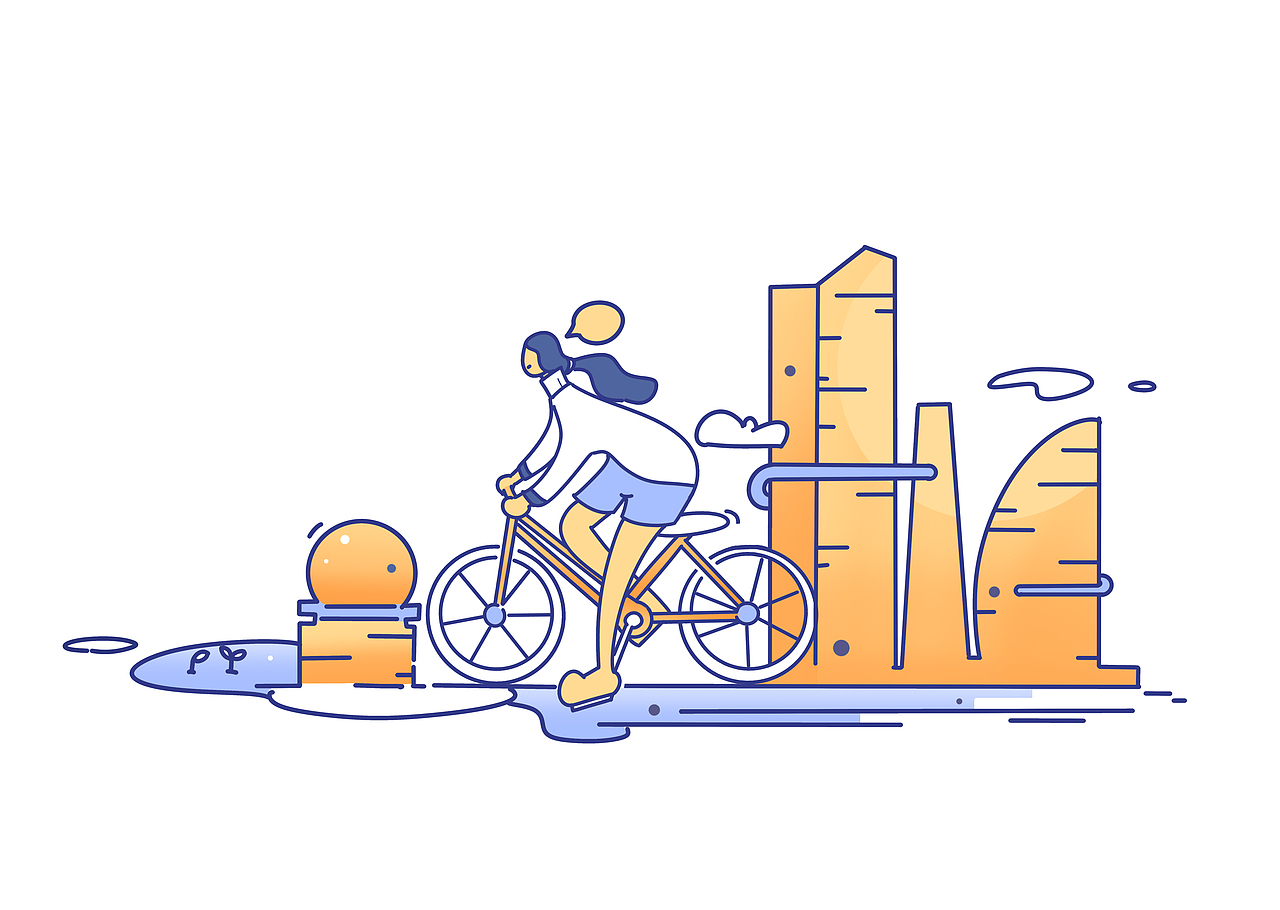 MBE插画风格系列设计_环保（图ZMzY5MjMyNDEy） - 商业插画 - 站酷设计师ChuCi_楚西原创素材 - 站酷ZCOOL