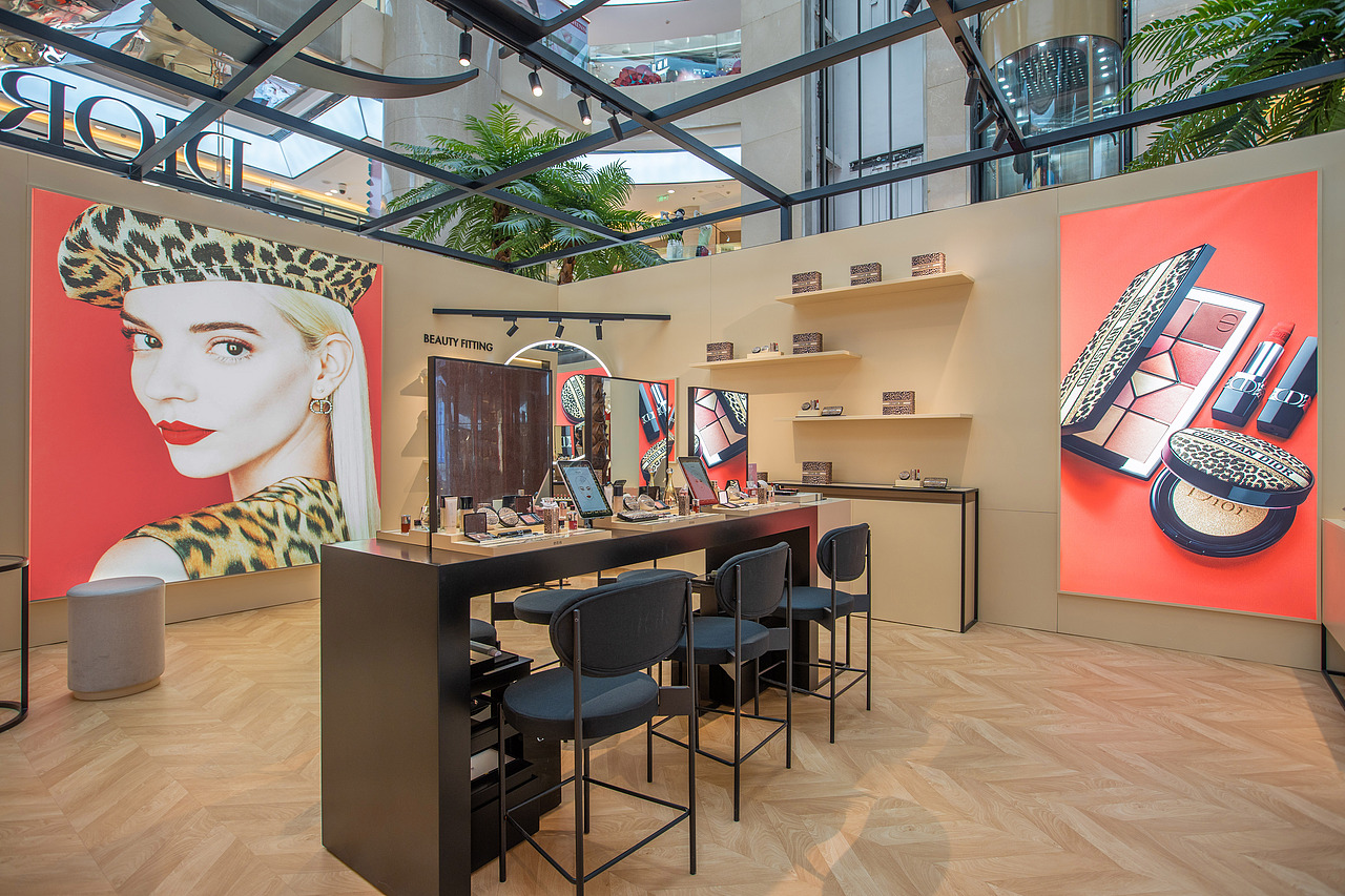 DIOR化妆品-活动展台拍摄