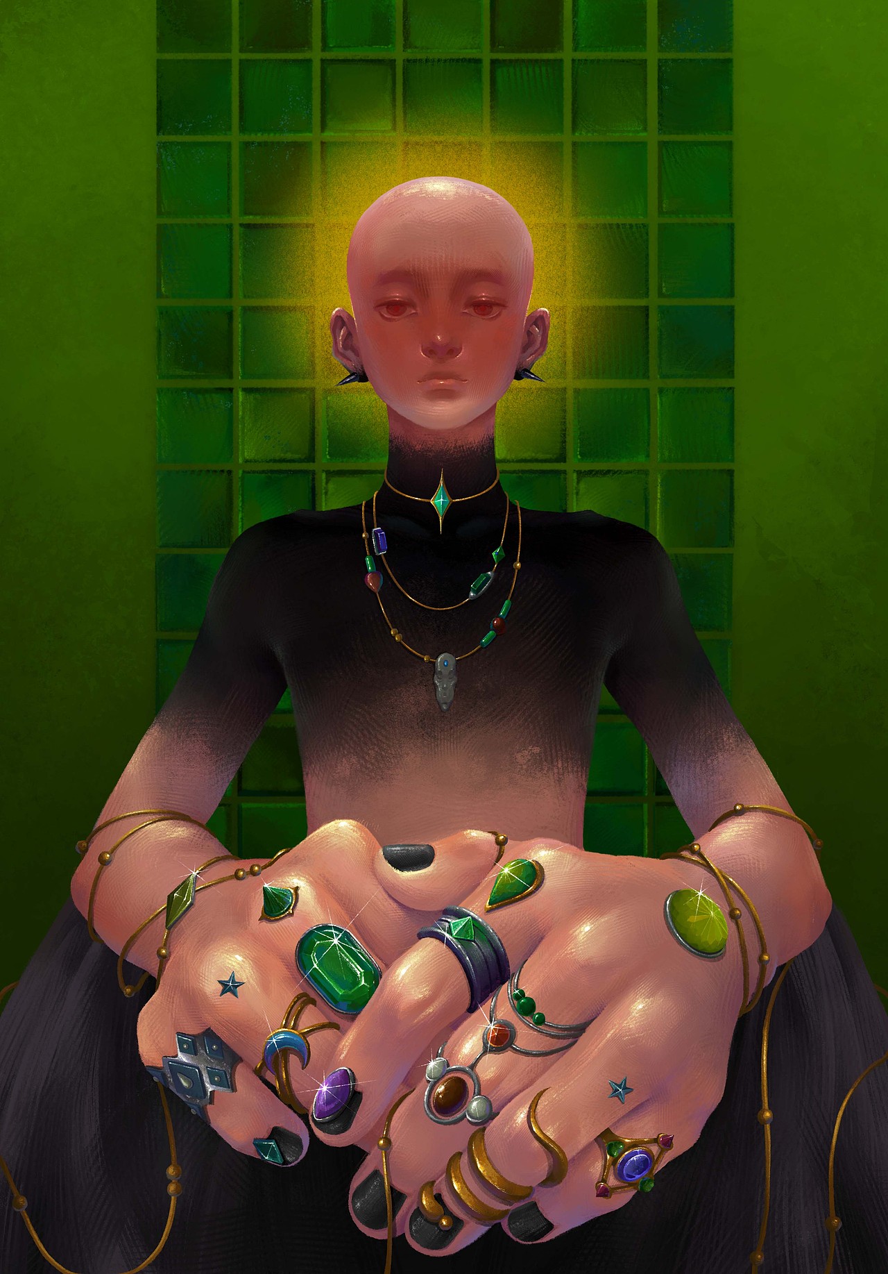 珠光（圖ZMzM5MDM2MTI4） - 藝術(shù)插畫 - 站酷設(shè)計師幾朵JIDUO原創(chuàng)素材 - 站酷ZCOOL