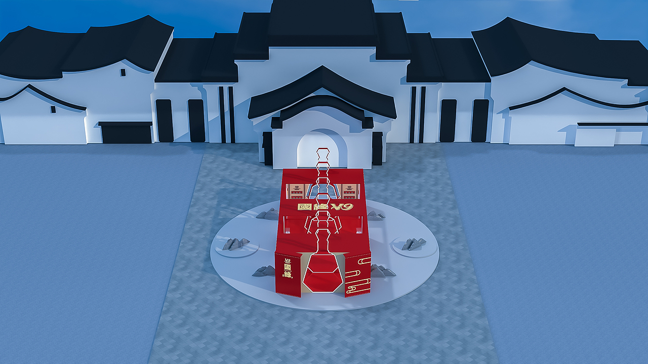 国缘·白酒美陈-阳澄湖服务区