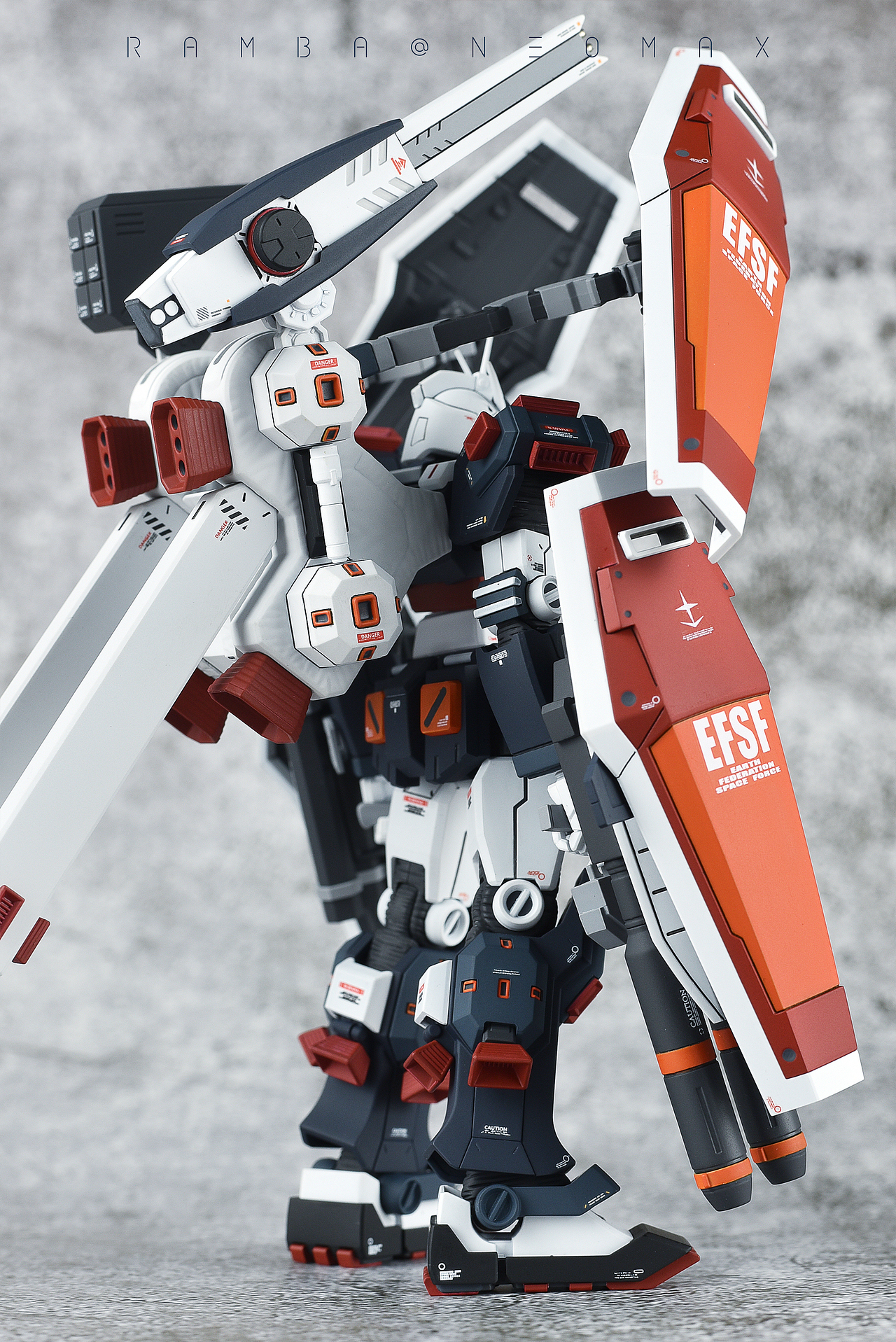 爵士战歌!高达模型作品【hg fa-78全装备高达】