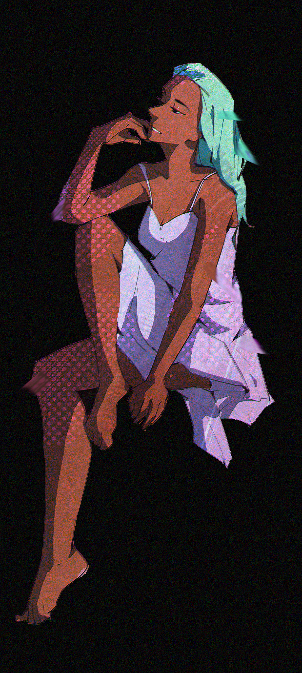 【人物隔日涂】26-50（图ZMjk5NzkwMzY0） - 创作习作 - 站酷设计师黑羊呀原创素材 - 站酷ZCOOL