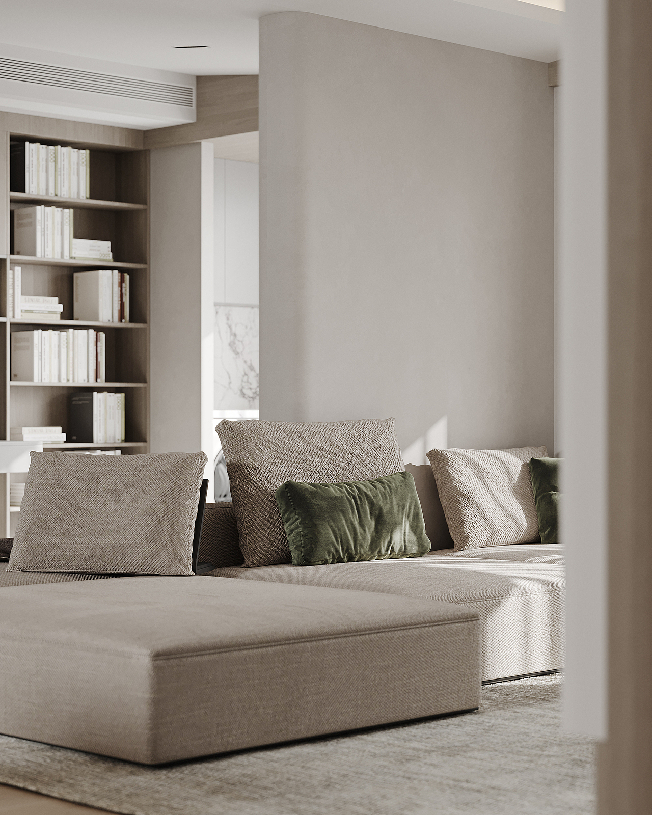 混沌空间首发 x 140㎡极简私宅,减法控制下的美学典范