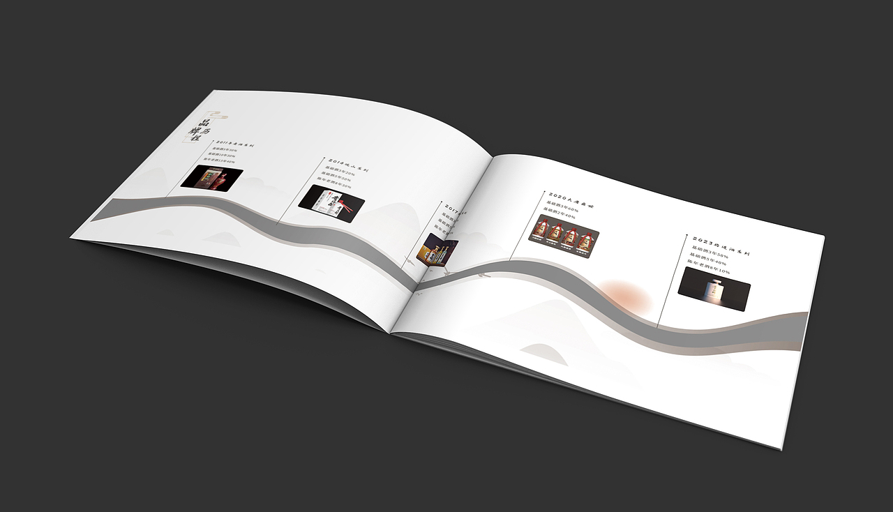 中國風畫冊白酒畫冊宣傳冊（圖ZMzQ1MTg1NDU2） - 書籍/畫冊 - 站酷設計師慕克白不白原創(chuàng)素材 - 站酷ZCOOL