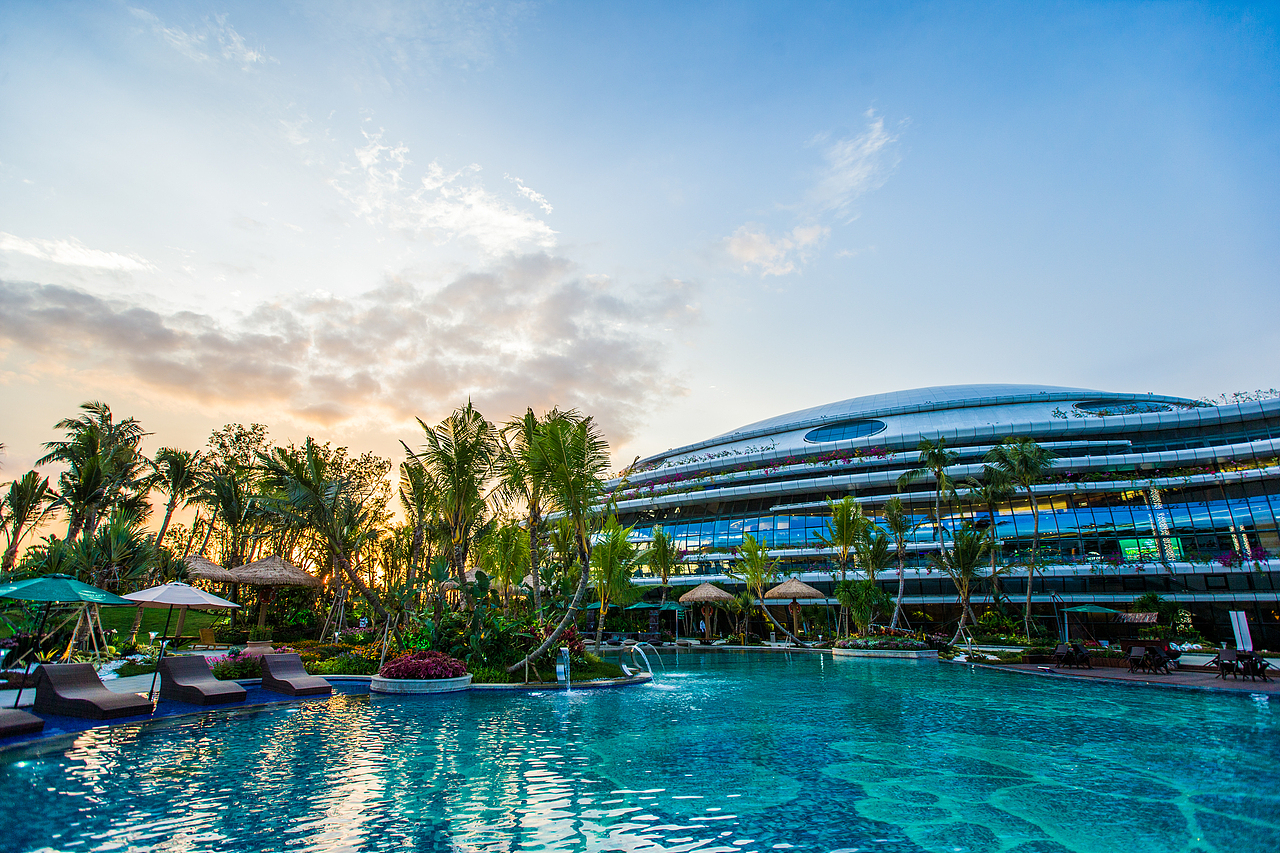 空间摄影｜海景项目园林展示区（图ZMzM0MjgxNjk2） - 环境/建筑摄影 - 站酷设计师飞影传媒张飞鹏原创素材 - 站酷ZCOOL