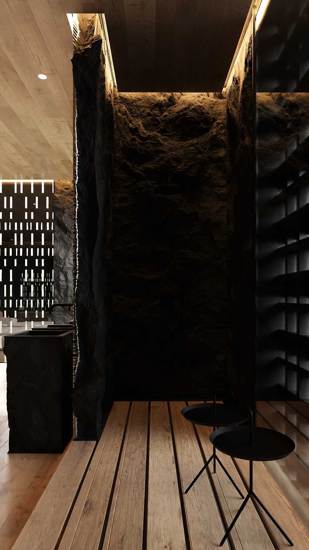 黑色森林——現代極簡別墅案例