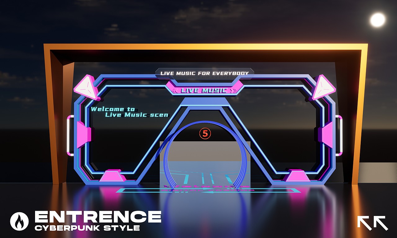 赛博朋克舞台 第二弹（已落地）