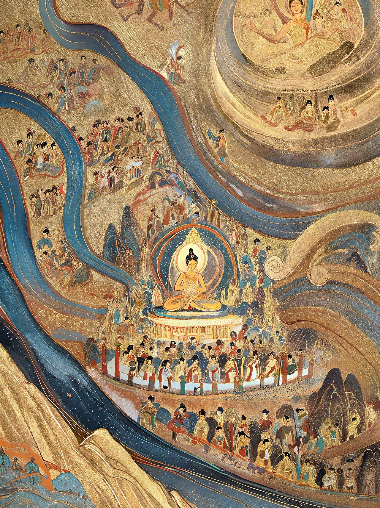 如梦敦煌走过丝绸之路（图ZMzY0NTMyODY4） - 艺术插画 - 站酷设计师shashoubeihou原创素材 - 站酷ZCOOL