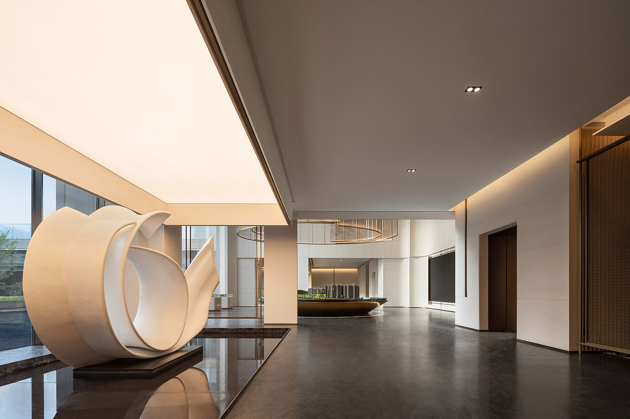 泉水殿堂，超越线条的东方诗性空间（图ZMzQxMDg2OTcy） - 商业空间设计 - 站酷设计师峻佳设计KarvOne原创素材 - 站酷ZCOOL