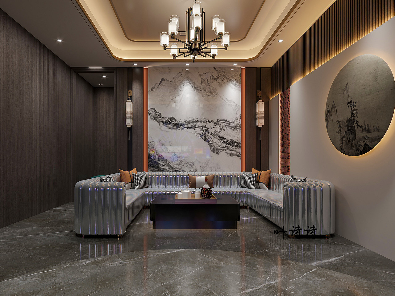 商业空间|商业会所KTV设计（图ZMzU4NDAzNzY4） - 商业空间设计 - 站酷设计师诗诗18156079928原创素材 - 站酷ZCOOL