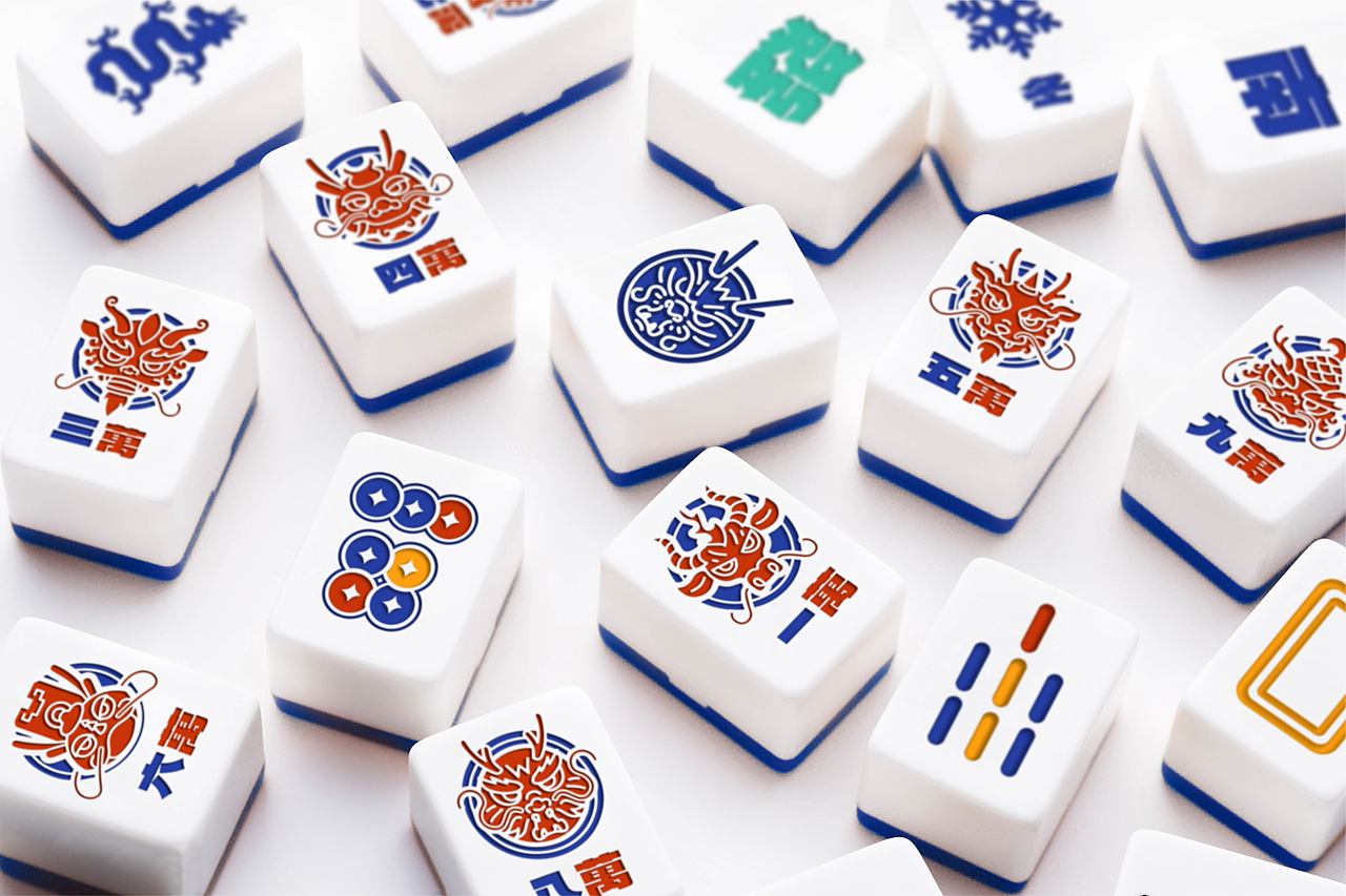 毕业设计|《九龙行大运》龙生九子新年麻将礼盒设计