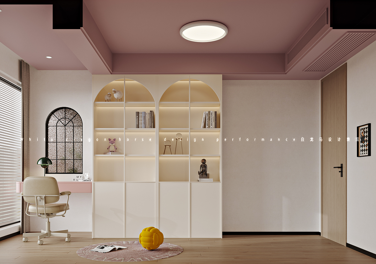 轻法客餐厅—白龙马效果图