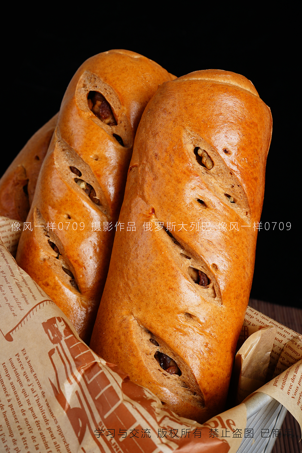 摄影|俄罗斯大列巴 电商零食面包拍摄