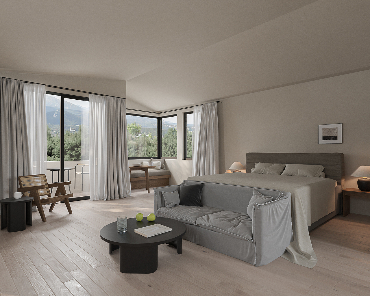 侘寂风 | 视觉设计 | 小图 | 空间视觉表现