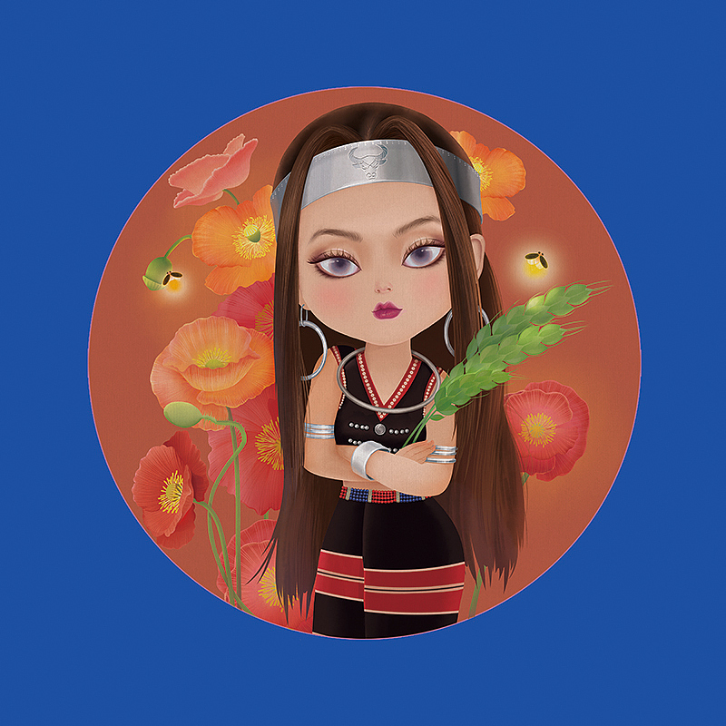 五十六个民族系列（佤族）