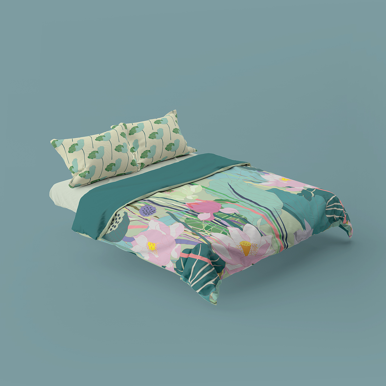 国风荷花系列（图ZMzY2OTM0ODMy） - 商业插画 - 站酷设计师猫三莫原创素材 - 站酷ZCOOL