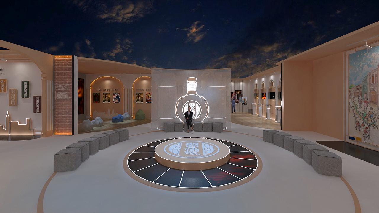 白酒品类艺术馆（图ZMjk3NDE2NTY4） - 其他三维 - 站酷设计师正Q本人原创素材 - 站酷ZCOOL