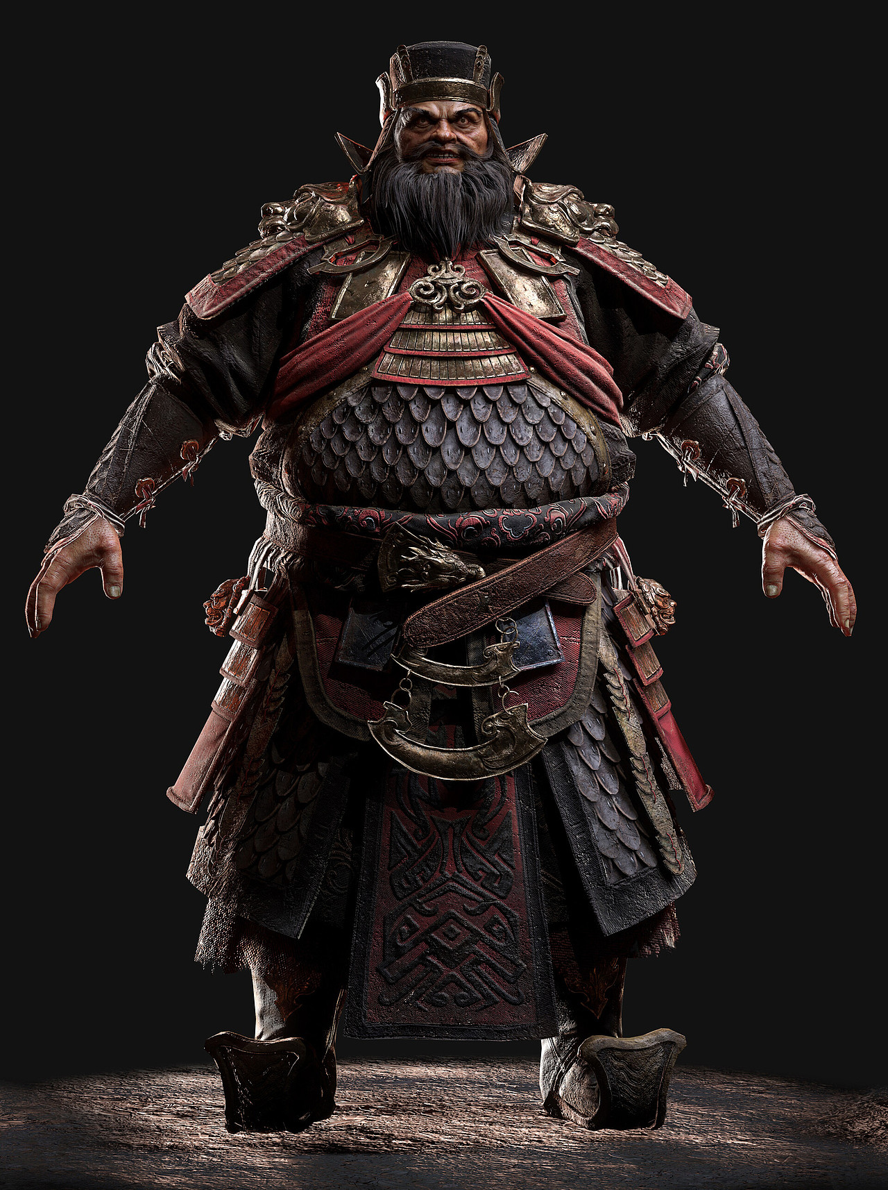 游戏角色建模丨暴君~