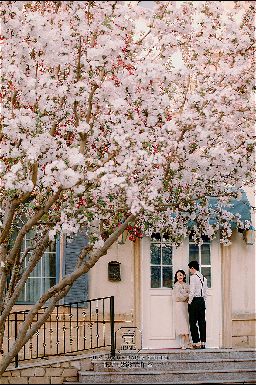 在爱斐堡拍的婚纱照,还以为是哪部偶像剧