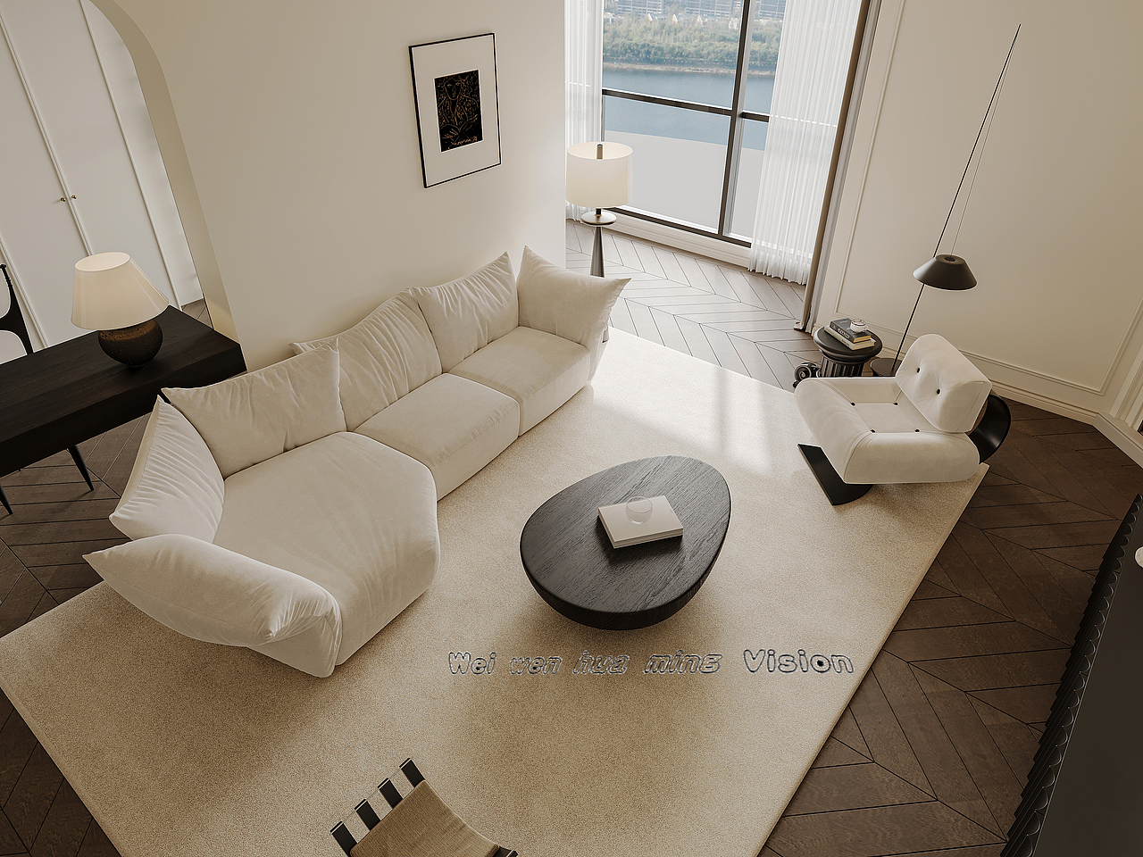 奶油轻复古法式