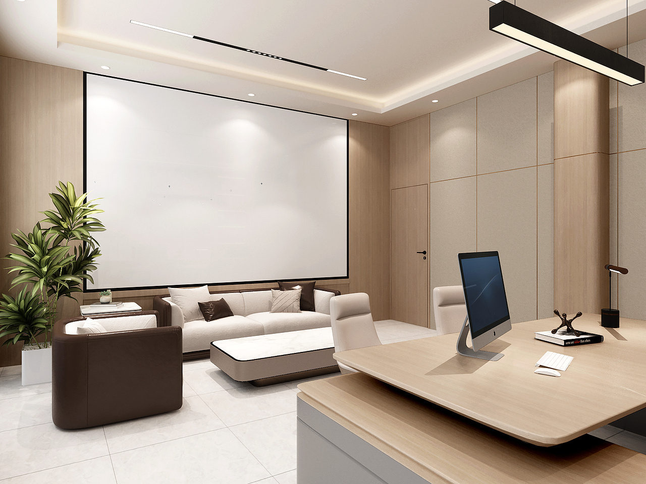 科技风指挥大厅,办公室设计