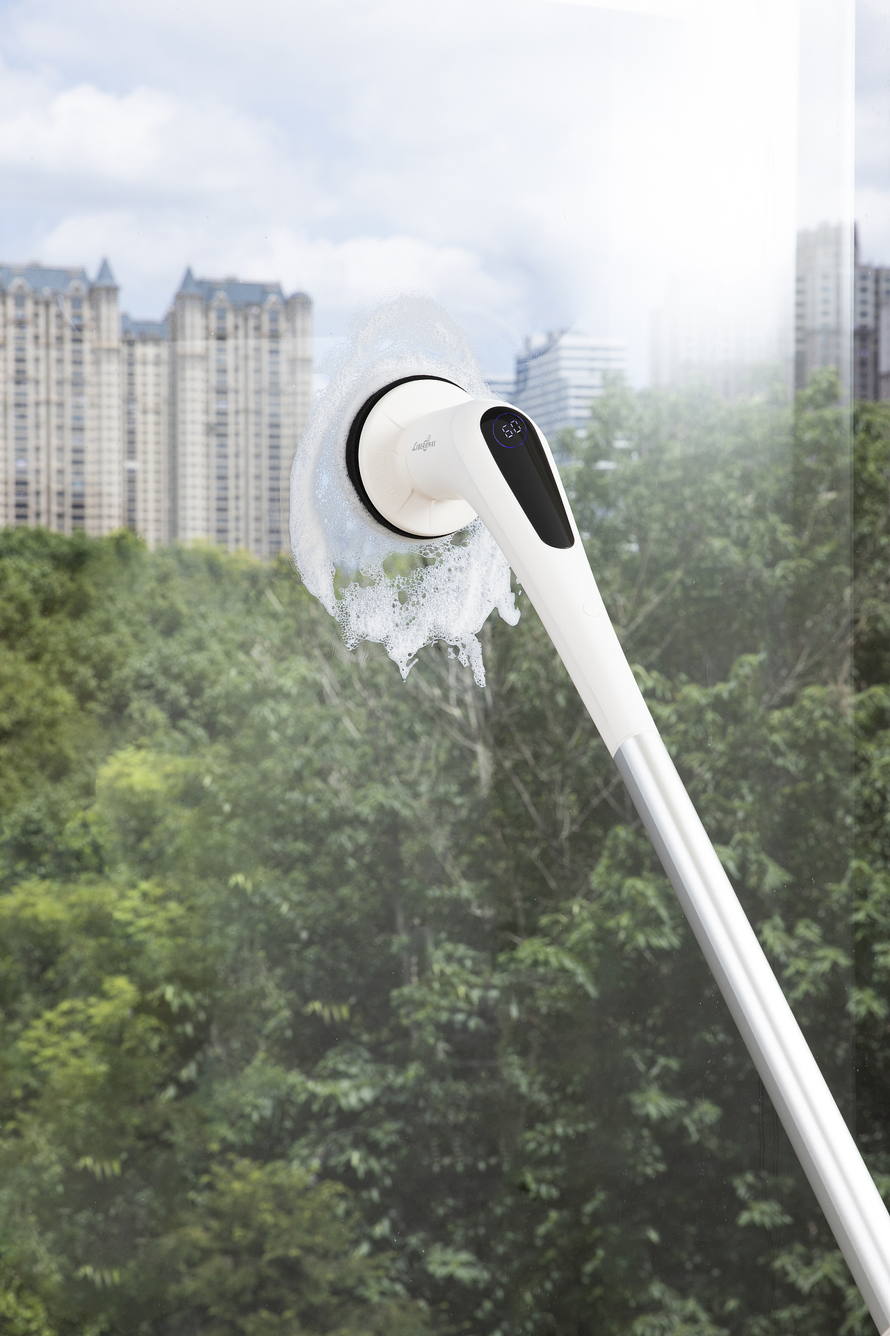 电动清洁刷の静物拍摄